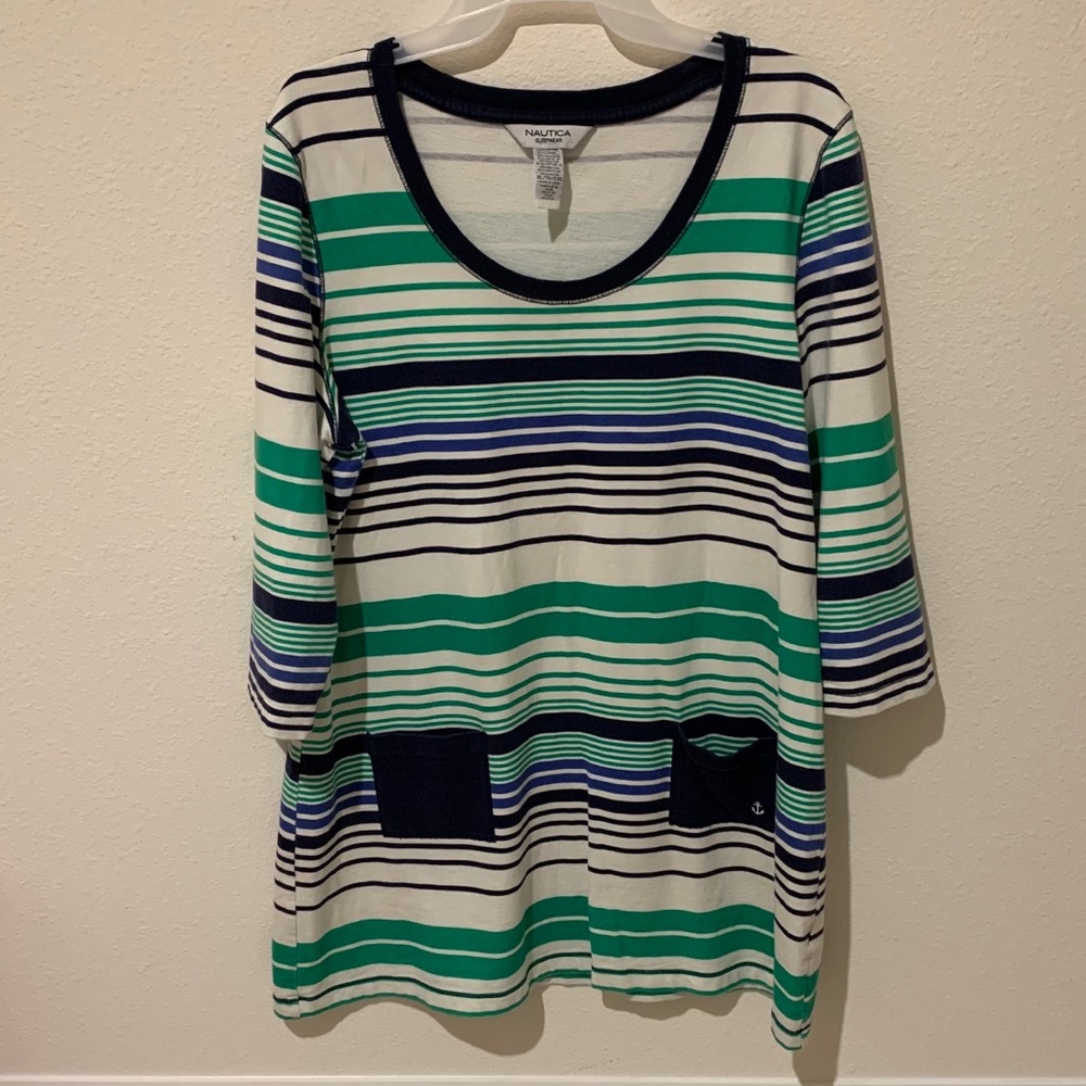 Pajama Dress. Náutica